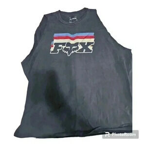 Fox racing cut off tee!